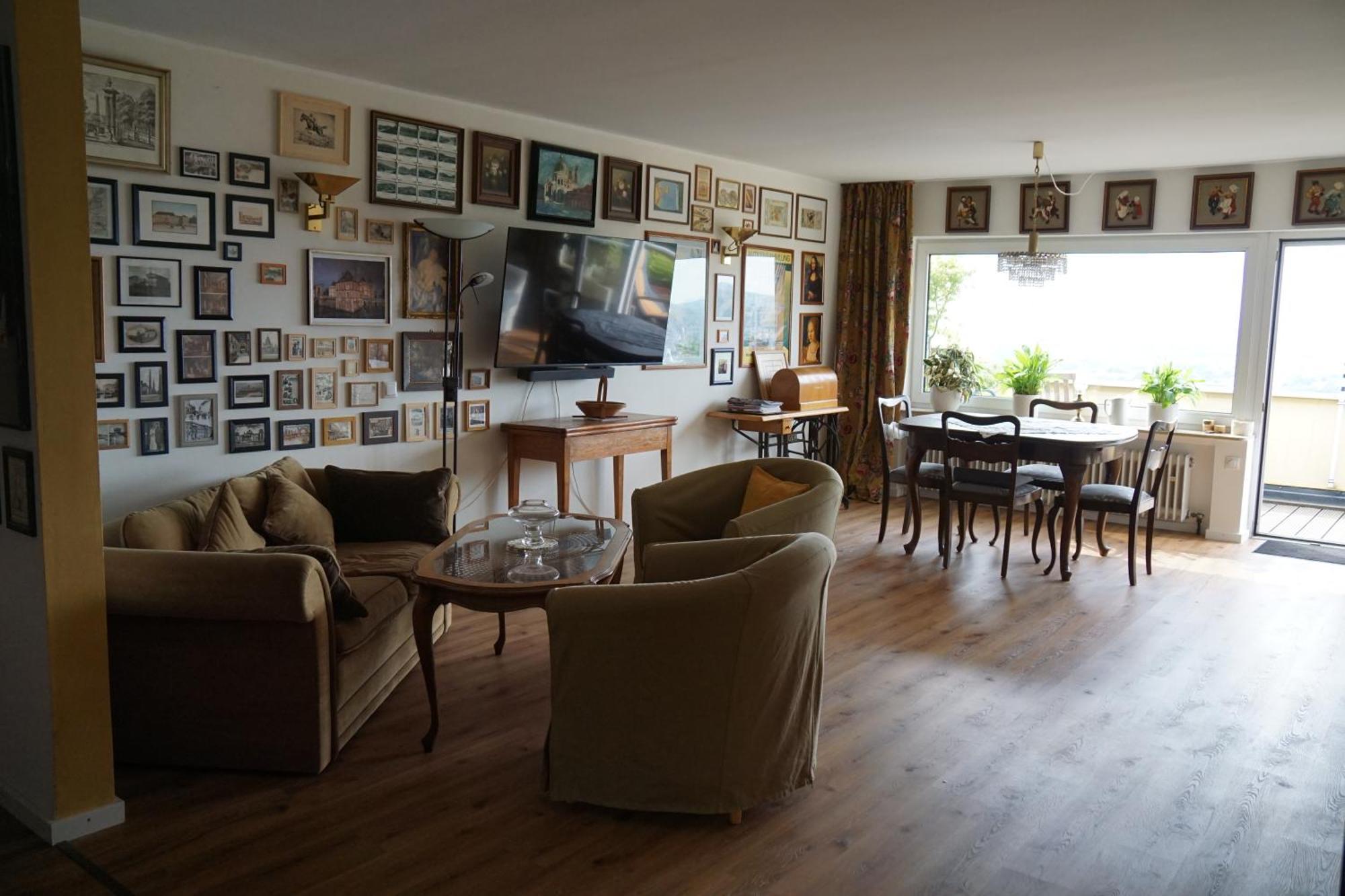Rheinblick Am Rheinsteig Zur Festung Ehrenbreitstein Mit Balkon Und Sauna Urbar  Kültér fotó
